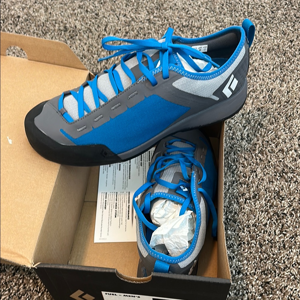 Black Diamond Blue/Gray Fuel Shoes - New Size 11us